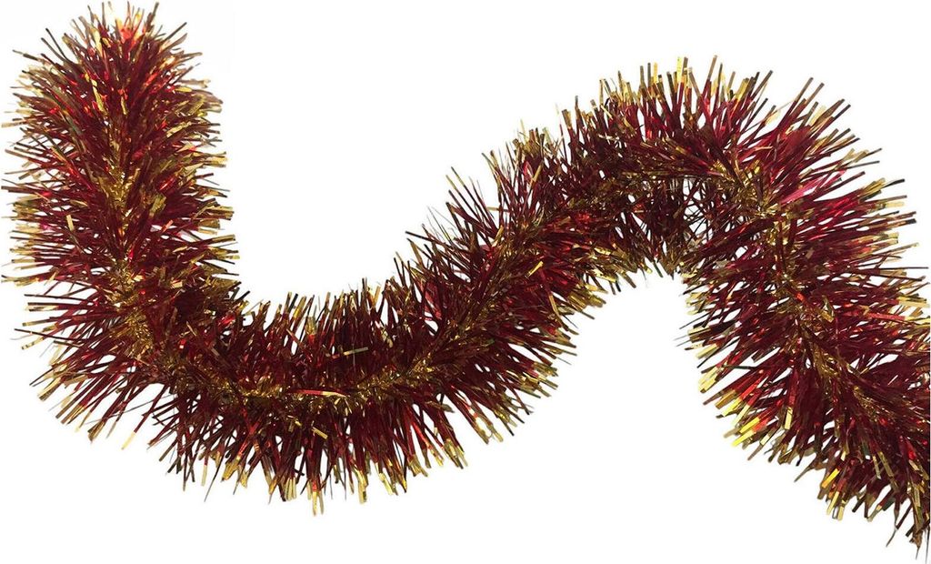 Weihnachtsdekoration Dmccarth, Weihnachtsdekor, Weihnachtsornament, Festliche Dekoration, Italy, 1000x7 h7 cm, Rot und Gold