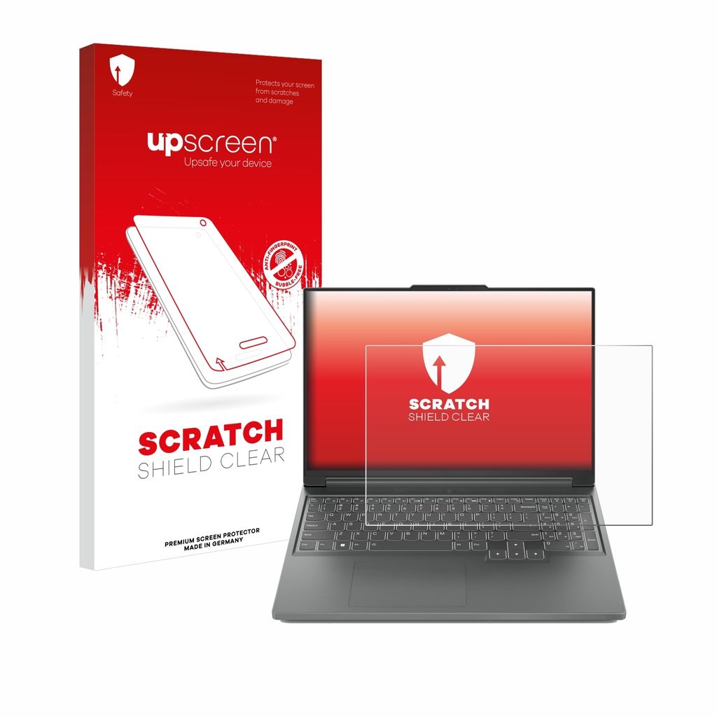 upscreen Schutzfolie für Lenovo Legion Slim 5 14 Displayschutz Displayschutzfolie Folie Klar Transparent