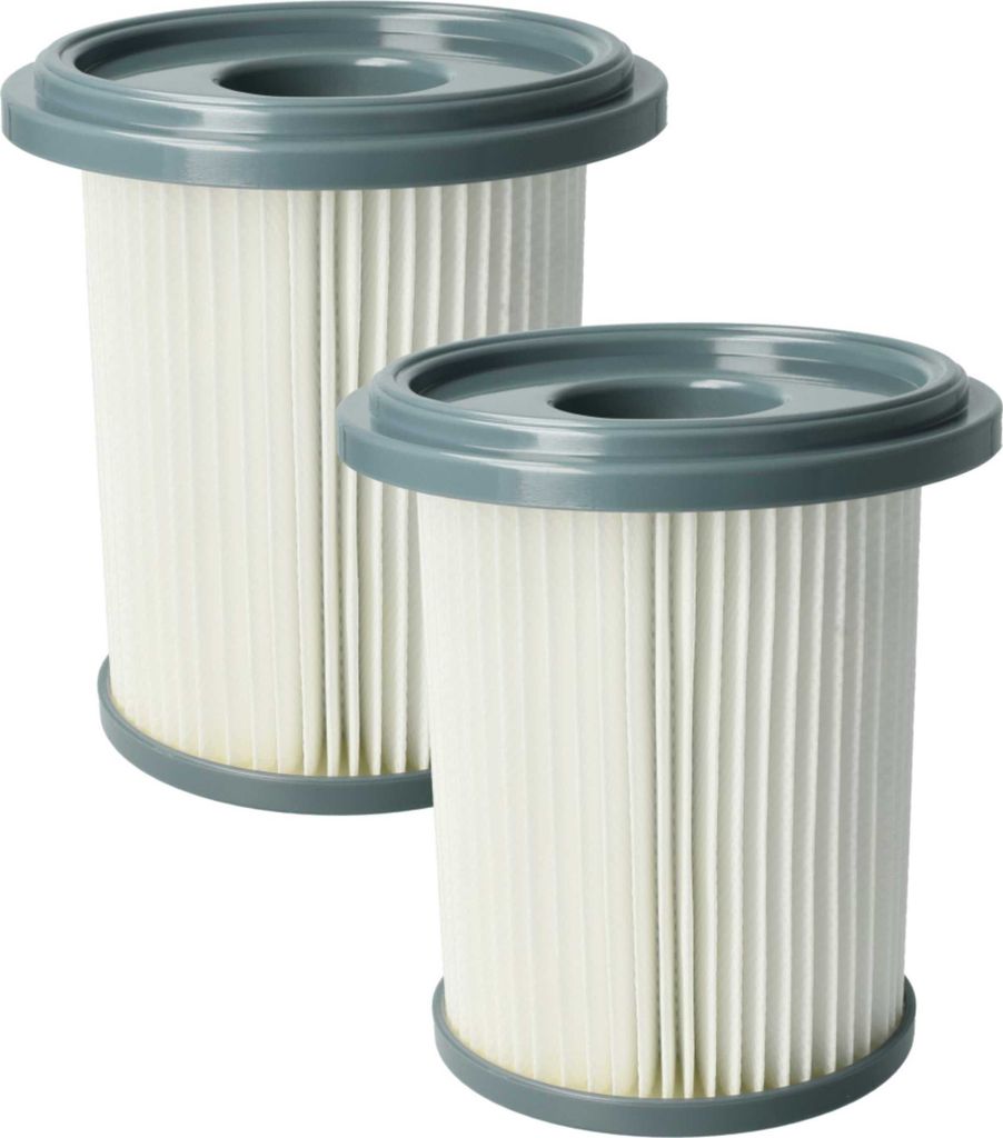vhbw 2x Staubsaugerfilter Ersatz für Philips 432200909790, 432200493320, FC8047 für Staubsauger - HEPA-Filter Weiß Dunkelgrau