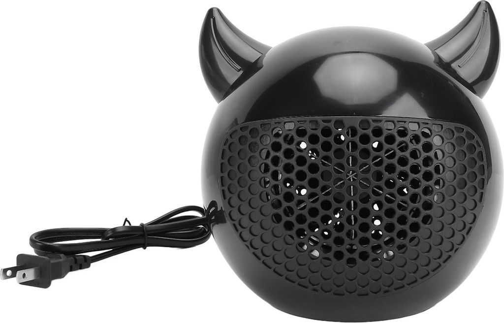 Desk Heater Low Noise PTC Ceramic Heating Overheating Prevention Energy Saving Portable Electric Space Heater for Working Place Home US Plug