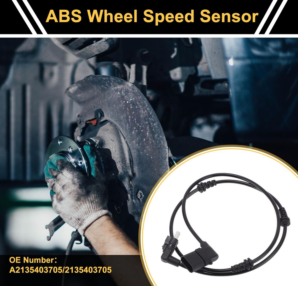 ABS Radgeschwindigkeitssensor Antiblockiersystem Sensor Nr. A2135403705 für Mercedes-Benz W213 2016 1 Stück Links Vorne