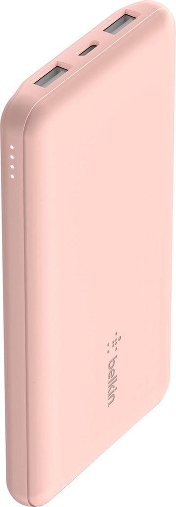Belkin BPB011BTRG Powerbank 10000 mAh 15W+USB-A/C Rose Gold Immagine del prodotto 