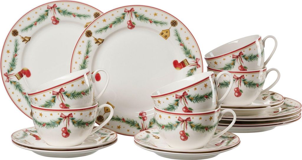 RITZENHOFF & BREKER Kaffeeset 18-teilig GK Holly 702322 Produktbild 