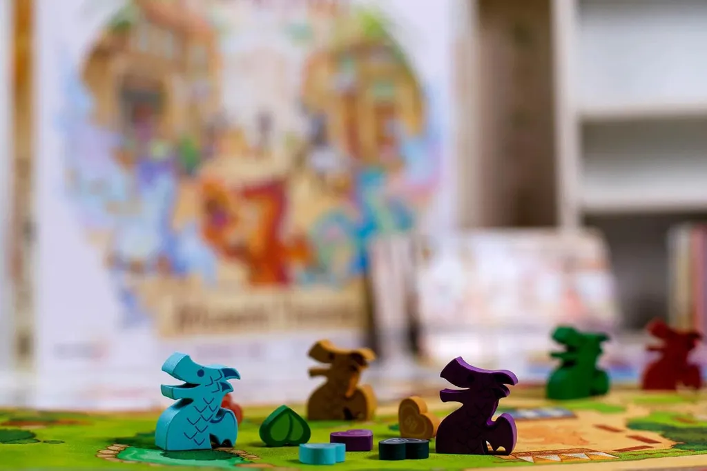 Jeu de société Flamecraft version française dragons et gestion de ville - 10