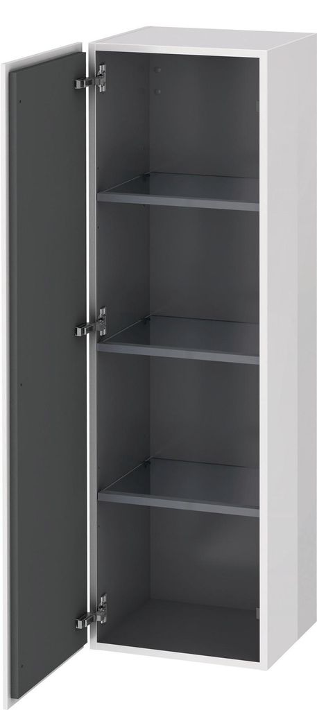 Duravit L-Cube Halbhochschrank, eine Tür Anschlag links, 400x363x1320mm, LC1178L1616