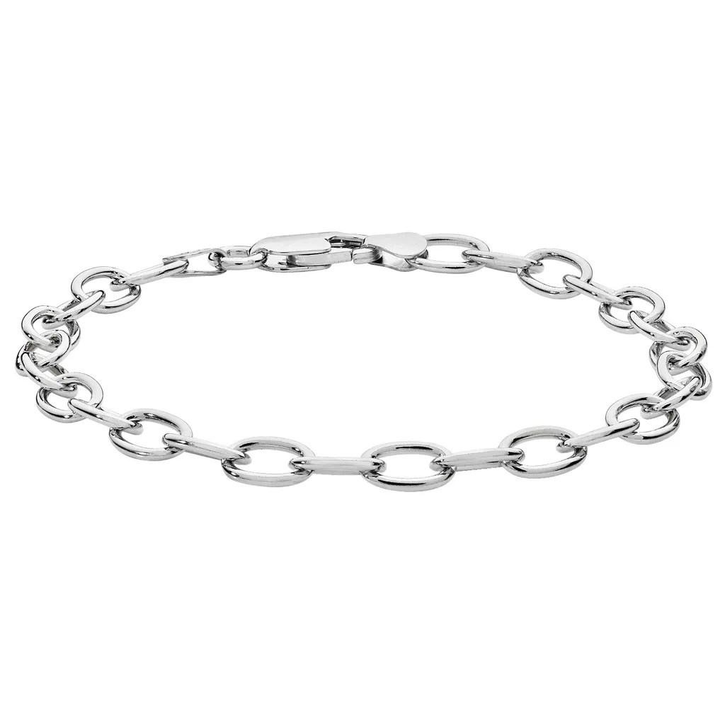 Bracelet Argent 925 Chic pour Soirée et Bureau - Design 5mm 6g