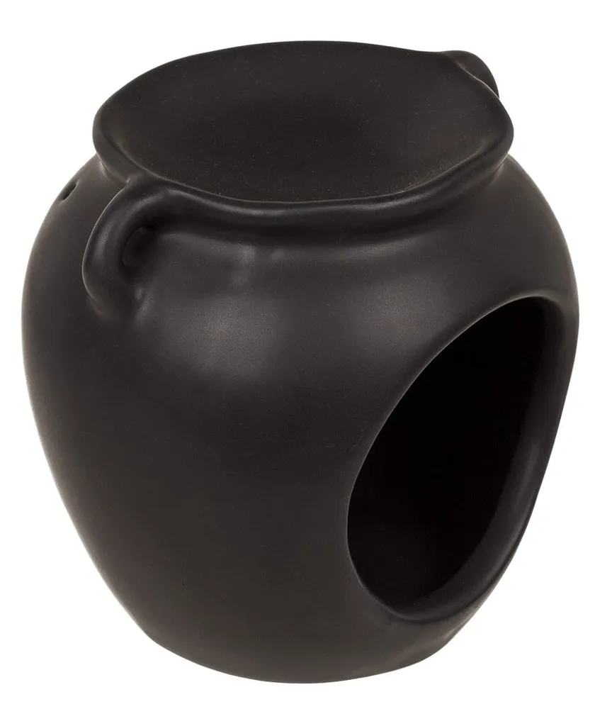 Brûle-parfum diffuseur d'huiles essentielles vase décoratif blanc - 9