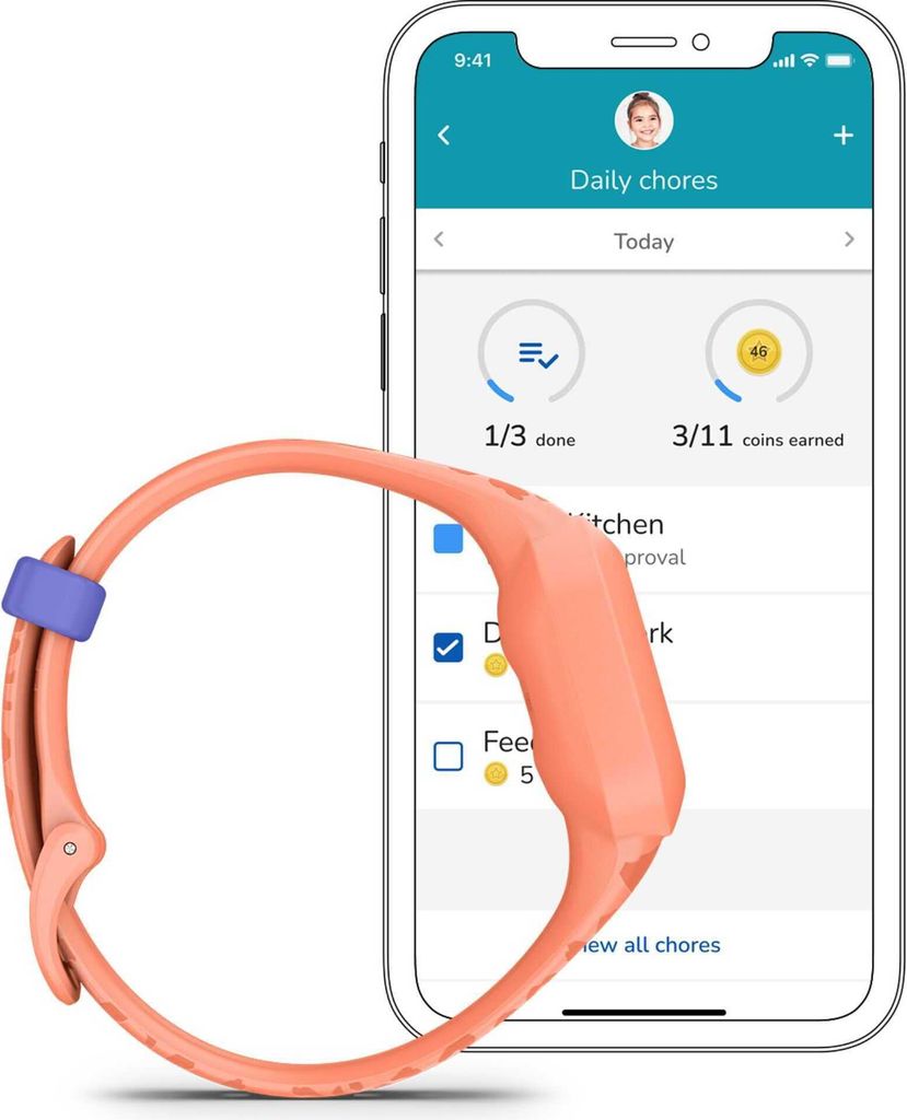 Smartwatch dla dzieci GARMIN Vivofit Jr. 3 14 GB Zdjęcie produktu 6