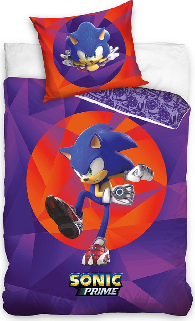 PHU CARBOTEX Kinderbettwäsche Hedgehog Sonic Prime
