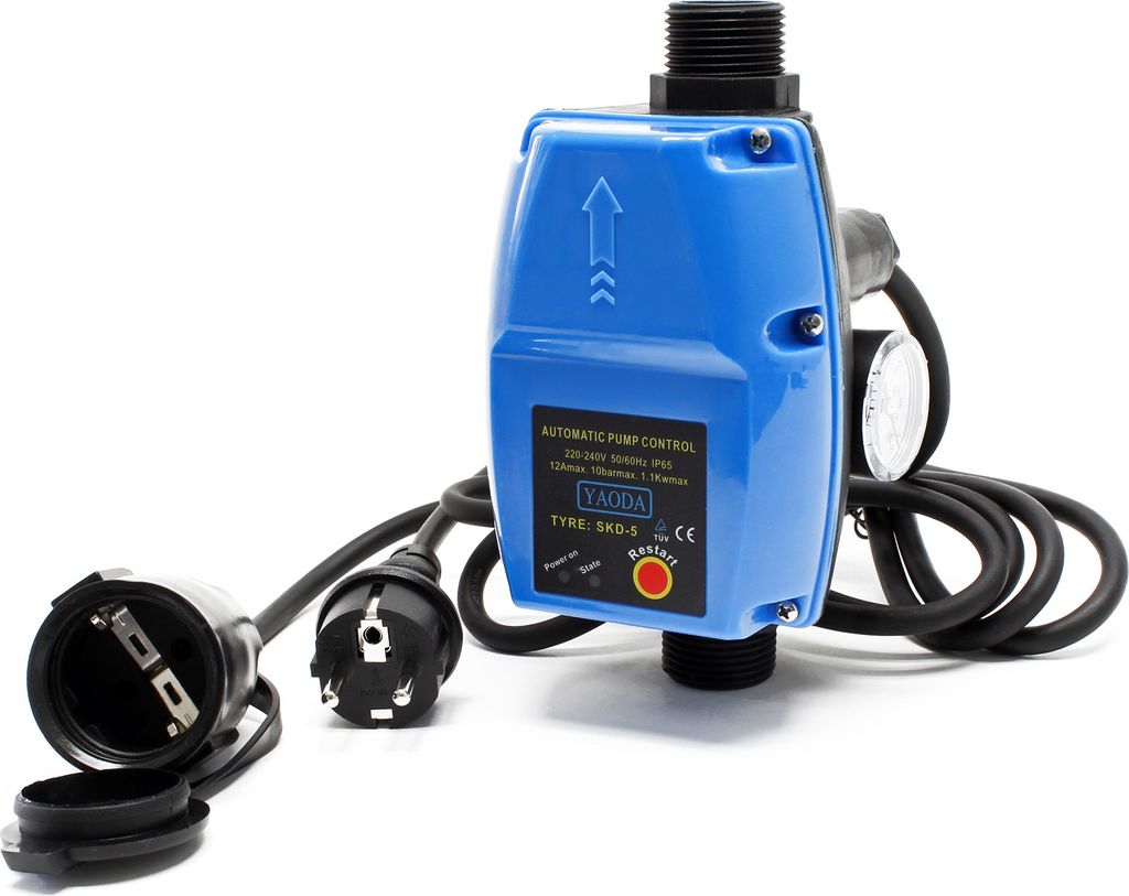 Wyłącznik ciśnieniowy Wiltec z kablem SKD-5 230V do 10 bar, Zdjęcie produktu 