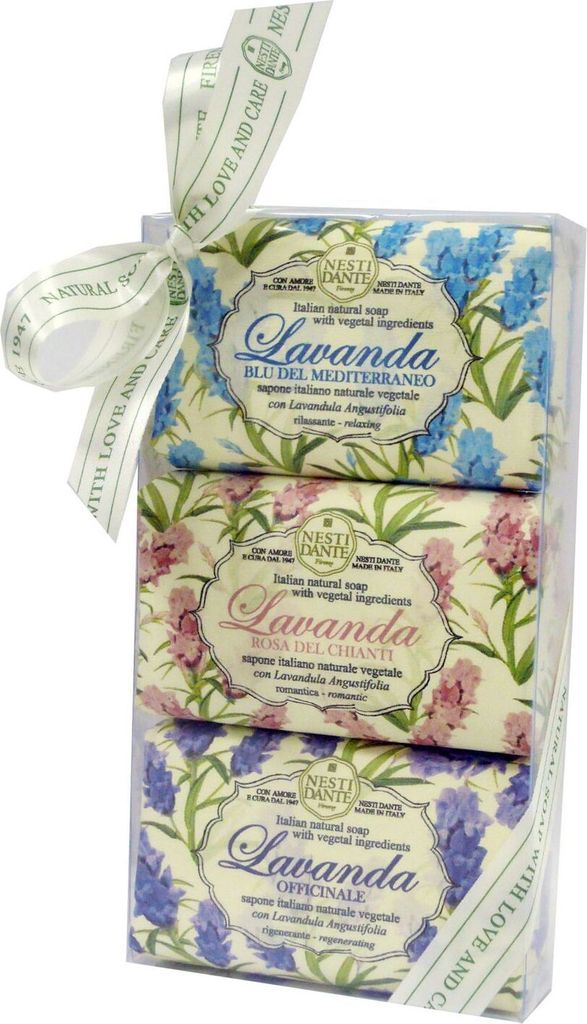 Darčeková sada mydiel - Lavanda 3x150g Obrázok produktu 
