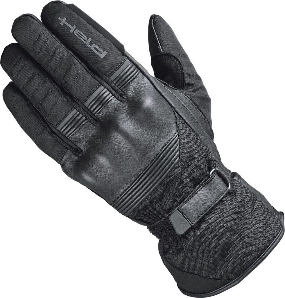 Held Polar 3 wasserdichte Motorrad Winterhandschuhe, schwarz, 9