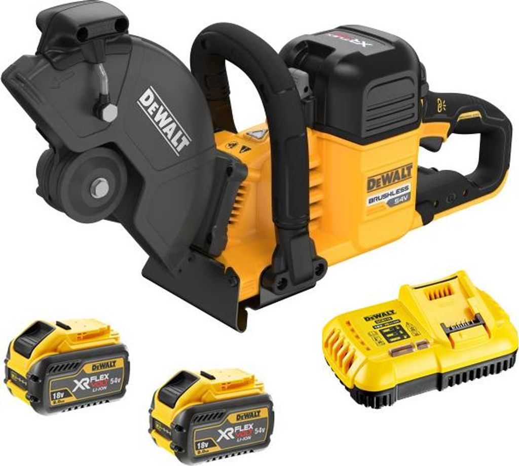 Dewalt przecinarka do stali i betonu 54v 230mm 2x9,0ah Produktbild 