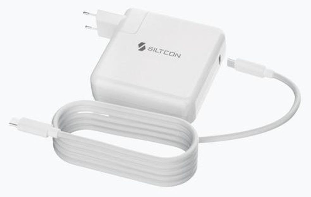 Siltcon USB-C Ladegerät 96W – USB-C Laptop-Netzteil – geeignet für MacBook, Samsung, Lenovo, Dell, HP, Tablets & Smartphones – 15W bis 96...