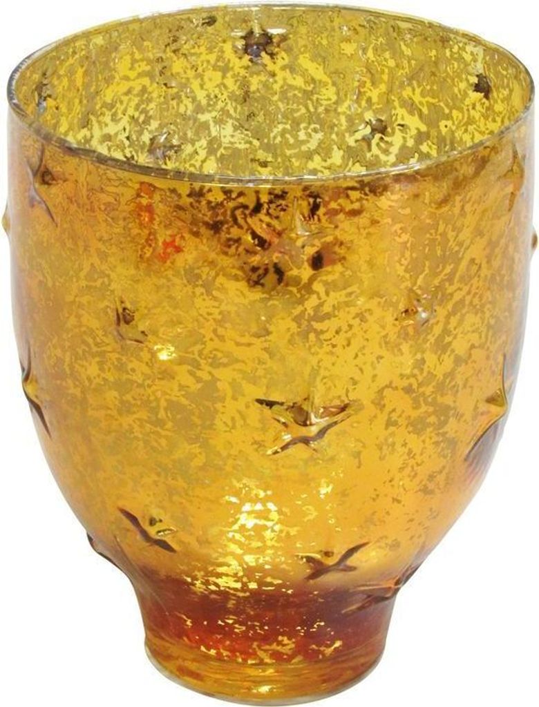 Teelichthalter Glas Kerzenhalter Windlicht Kerzen Aladin D11,8 H15