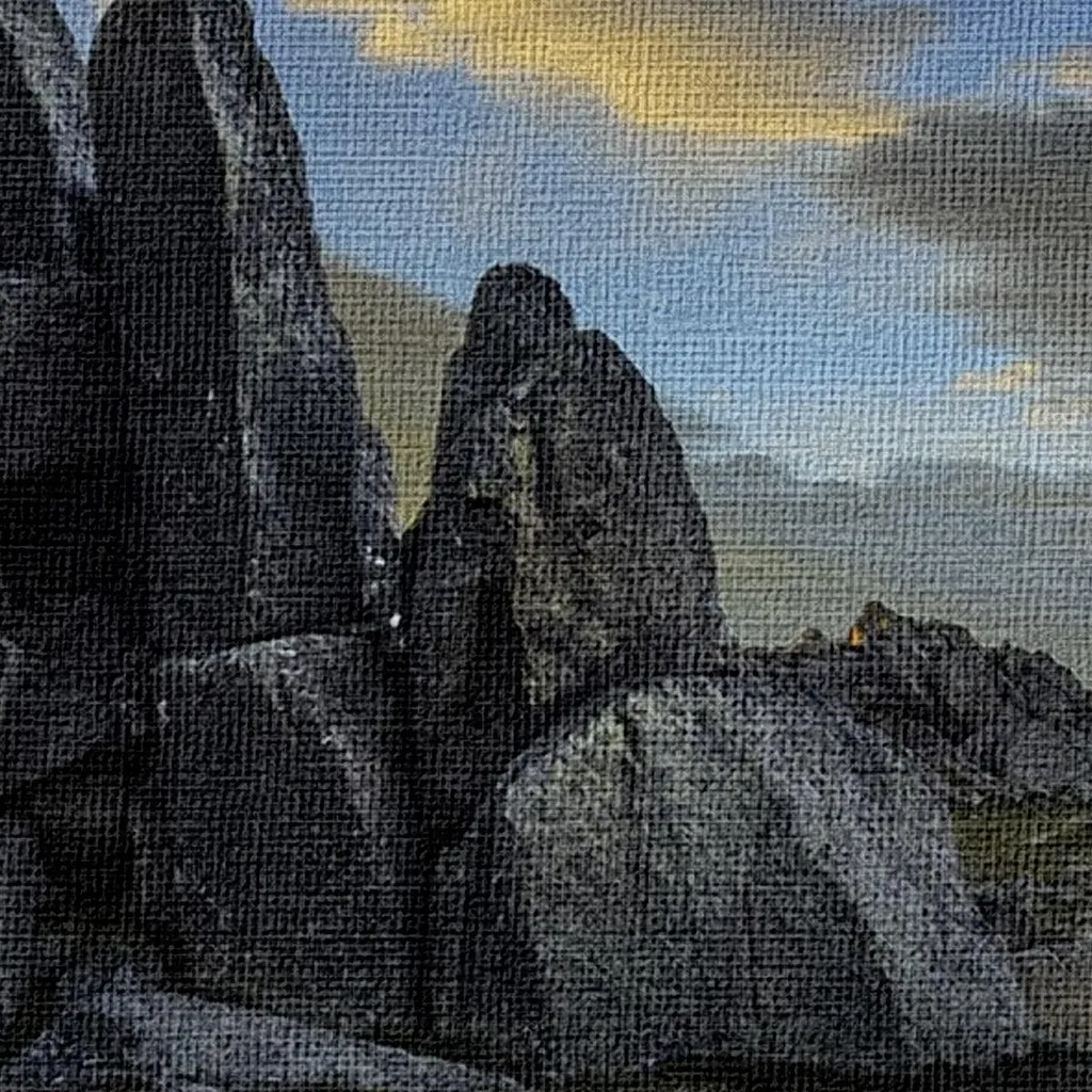 Landscape AUSTRALIA - Quadro Canvas su telaio in legno 70X50 cm