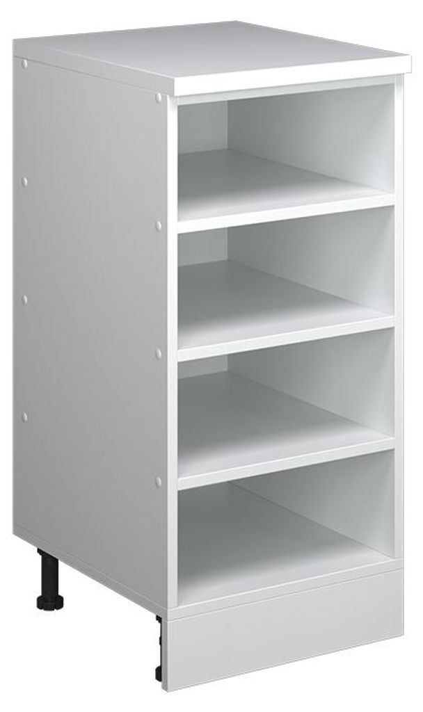 Küchenschrank für Dachschrägen Vicco R-Line Weiß/Weiß 40 cm Produktbild 