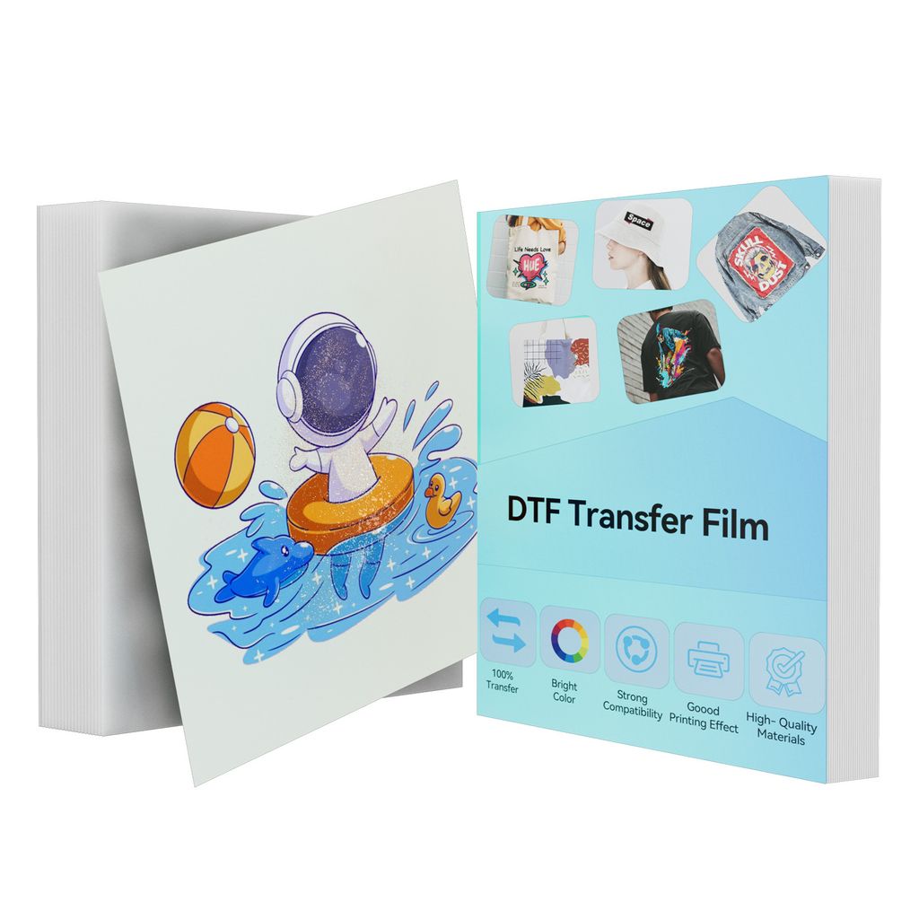 DTF Glitzer-Druckfolie (20 Blatt A4, Kaltablösbar)