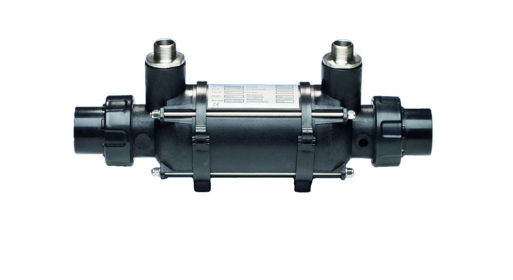 Dapra V4A Wärmetauscher KWT 45 mit 46 kW Poolheizung Schwimmbadheizer