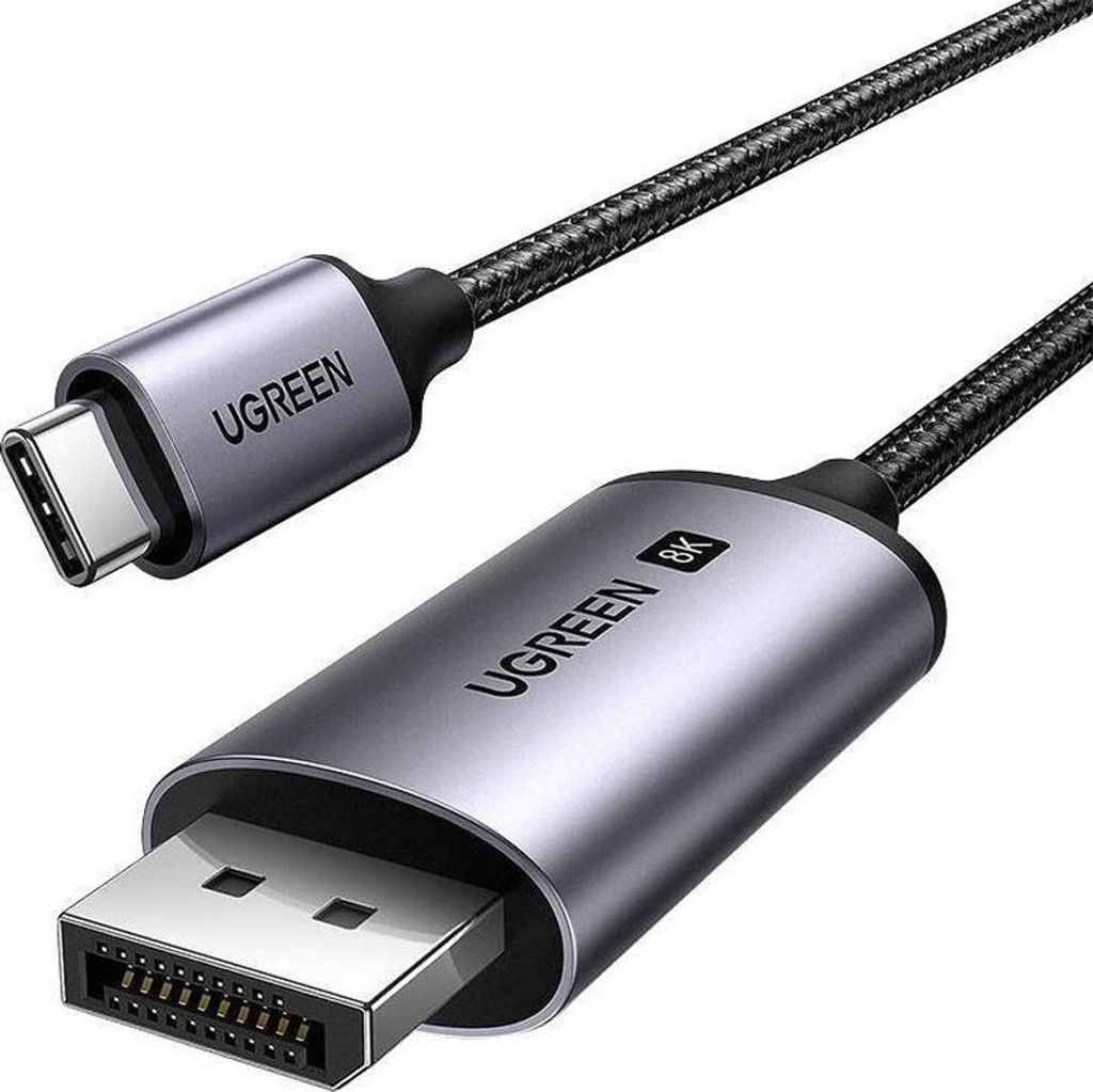 Câble USB-C vers DisplayPort Ugreen CM556 3m Noir Image du produit 
