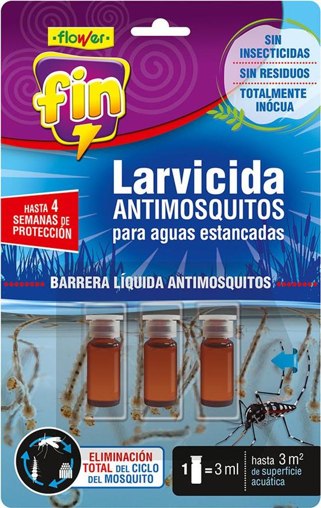 Larvicide Moustiques Flower Solution Anti-larves Moustiques Image du produit 