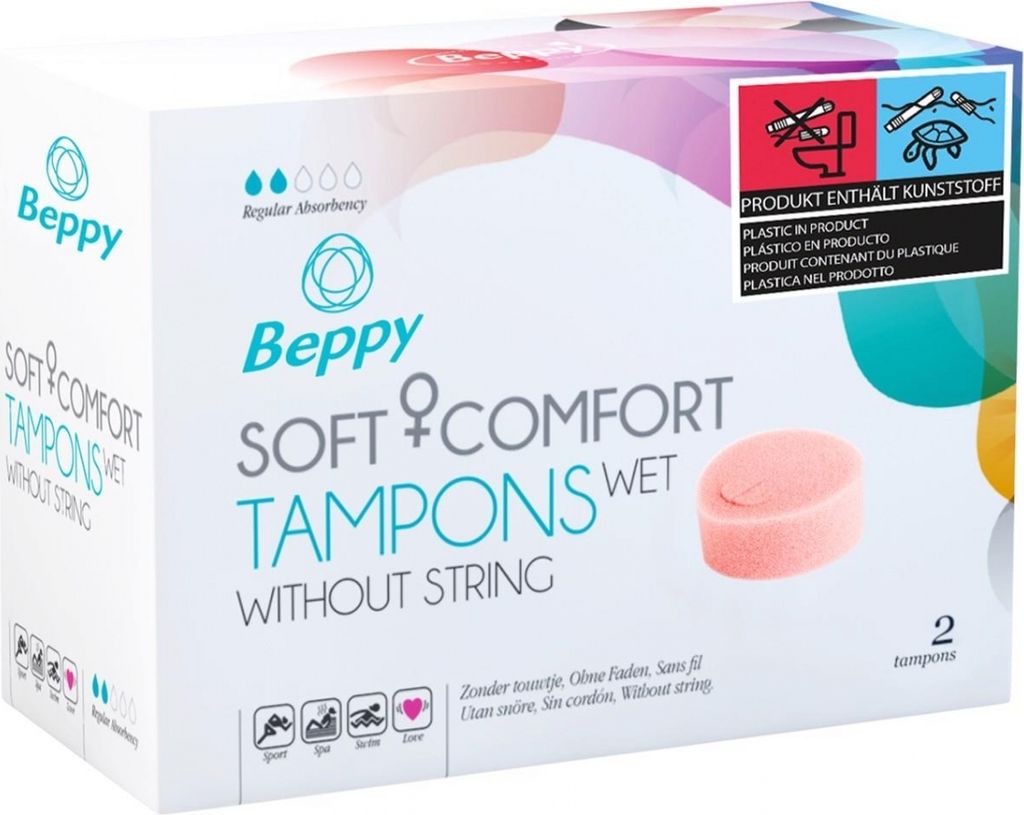Beppy - Soft Comfort Tampons Wet 2Units Produktbild 