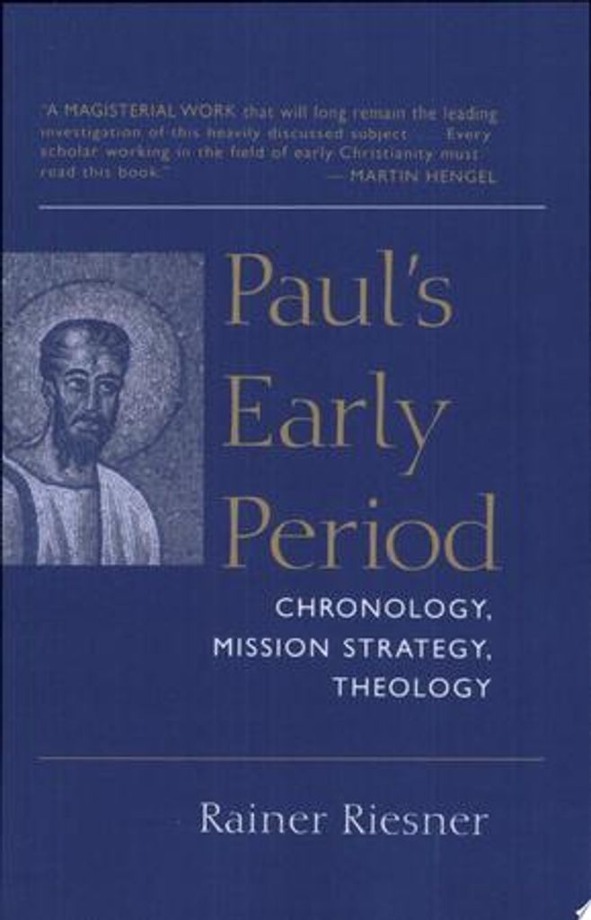 Paul's Early Period