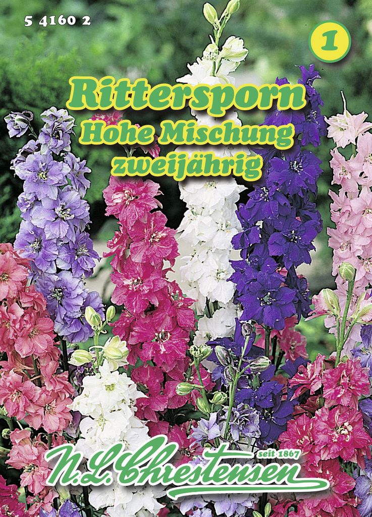 Rittersporn Hohe Mischung  | Ritterspornsamen von N.L. Produktbild 