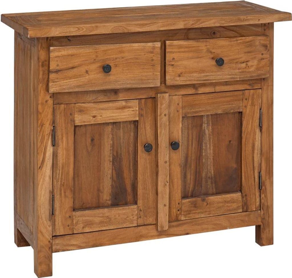 vidaXL Buffet en aluminium massif 75 x 30 x 65 cm Image du produit 
