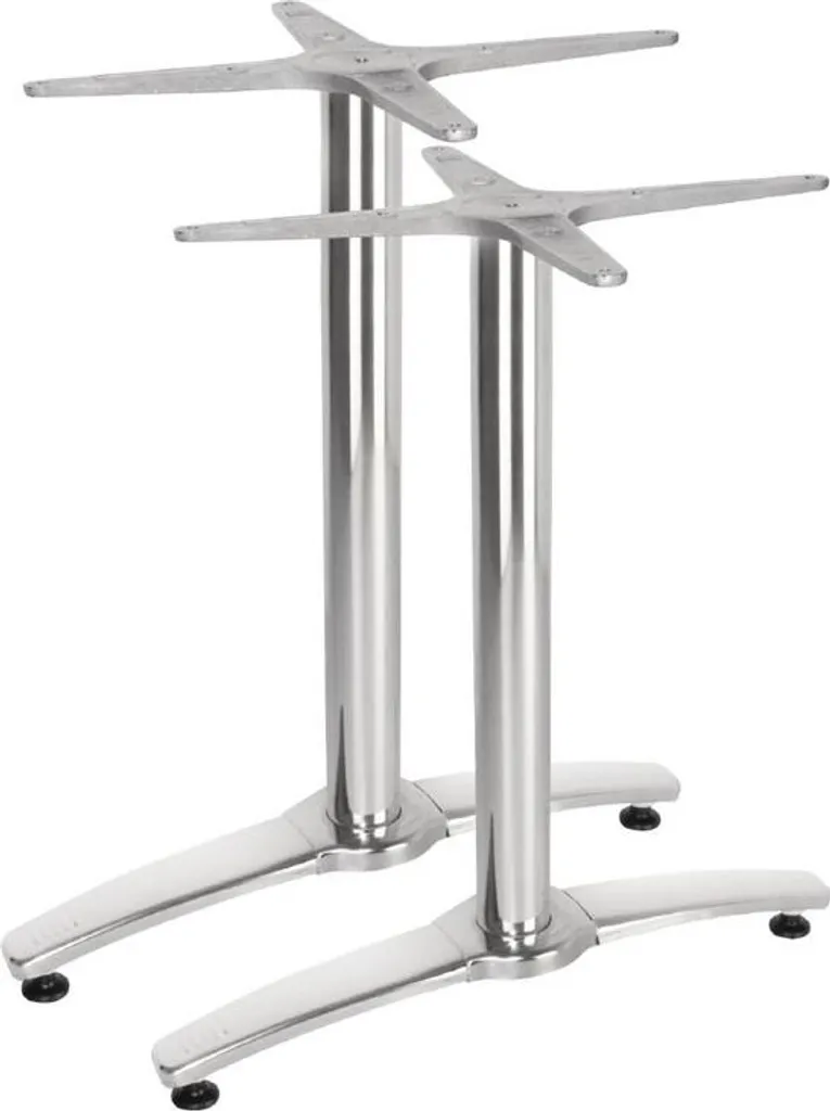Pied de table double Bolero pour aménager votre salle de restaurant 67,3 cm
