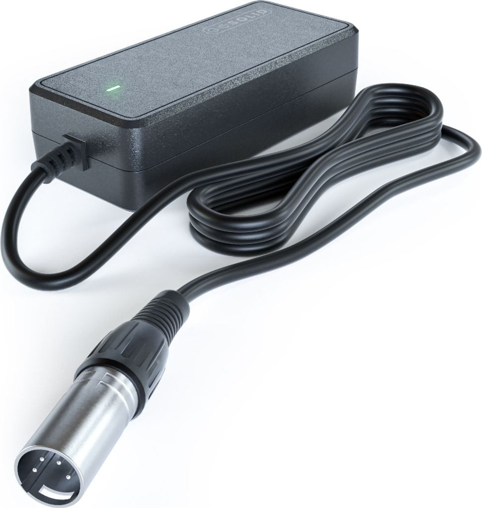 GO SOLID! Ladegerät Elektrisches Fahrrad - kompatibel mit Giant Twist - 26V 2A