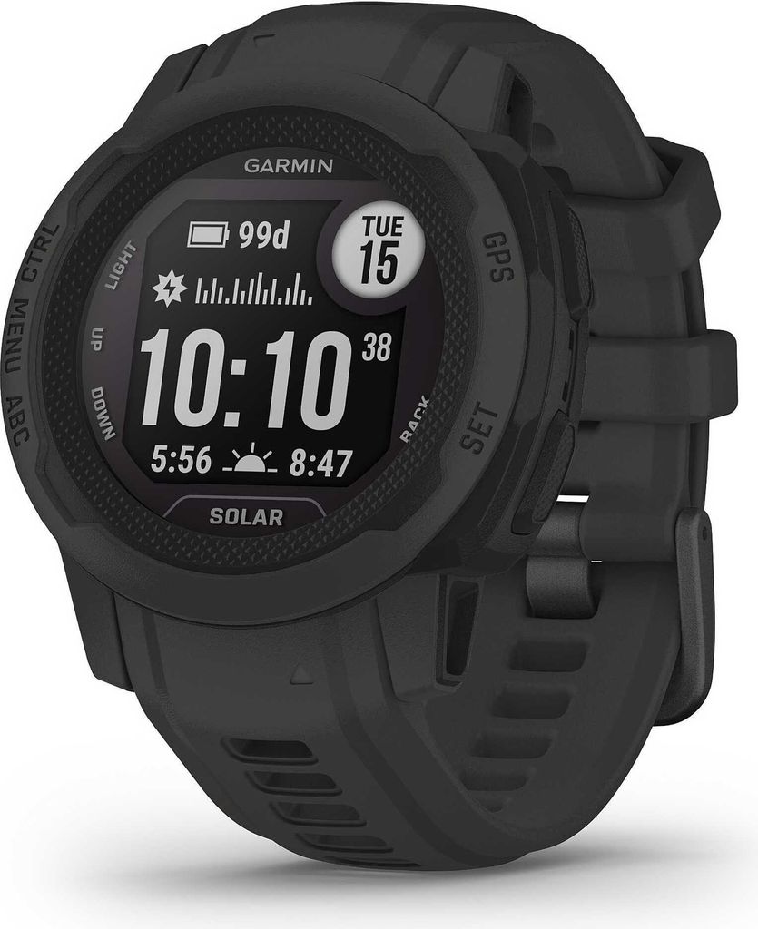 Garmin GPS sportovní hodinky Instinct 2S Solar, Graphite, Zdjęcie produktu 