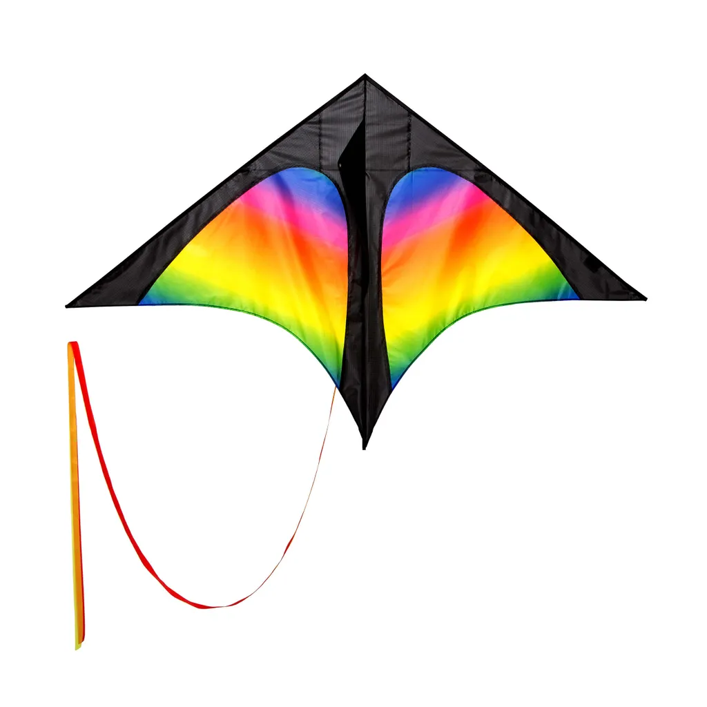 Cerf-volant Wolkensturmer Delta Rainbow 1166 Arc-en-ciel 155 x 100 cm
