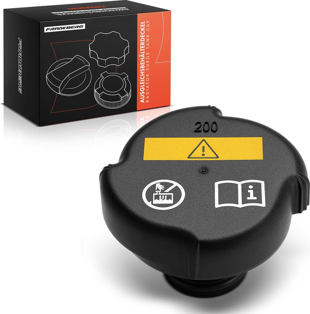 Frankberg 1x Verschlussdeckel Kühlmittelbehälter für BMW 3er E30 E36 E46 E60 E34 E61 E83