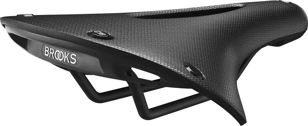 Selle vélo anti douleur périnéale Brooks C19 Cambium Carved Noire