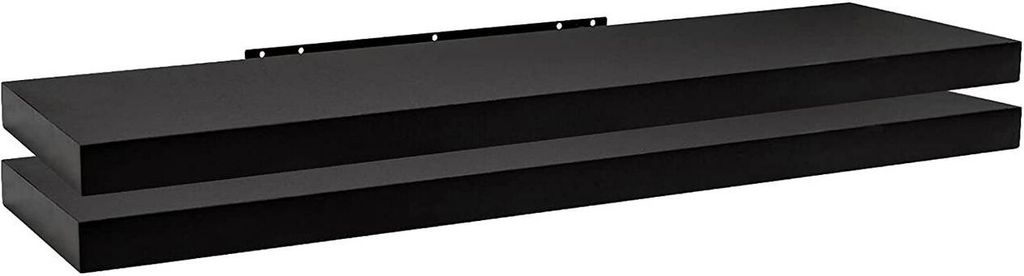 WOLTU 2er-Set Wandregal Wandboard Bücherregal Regale für Produktbild 