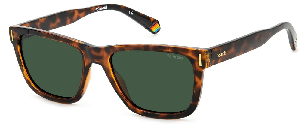 Lunettes de soleil polarisantes Polaroid PLD 6186/S marron écaille 54mm