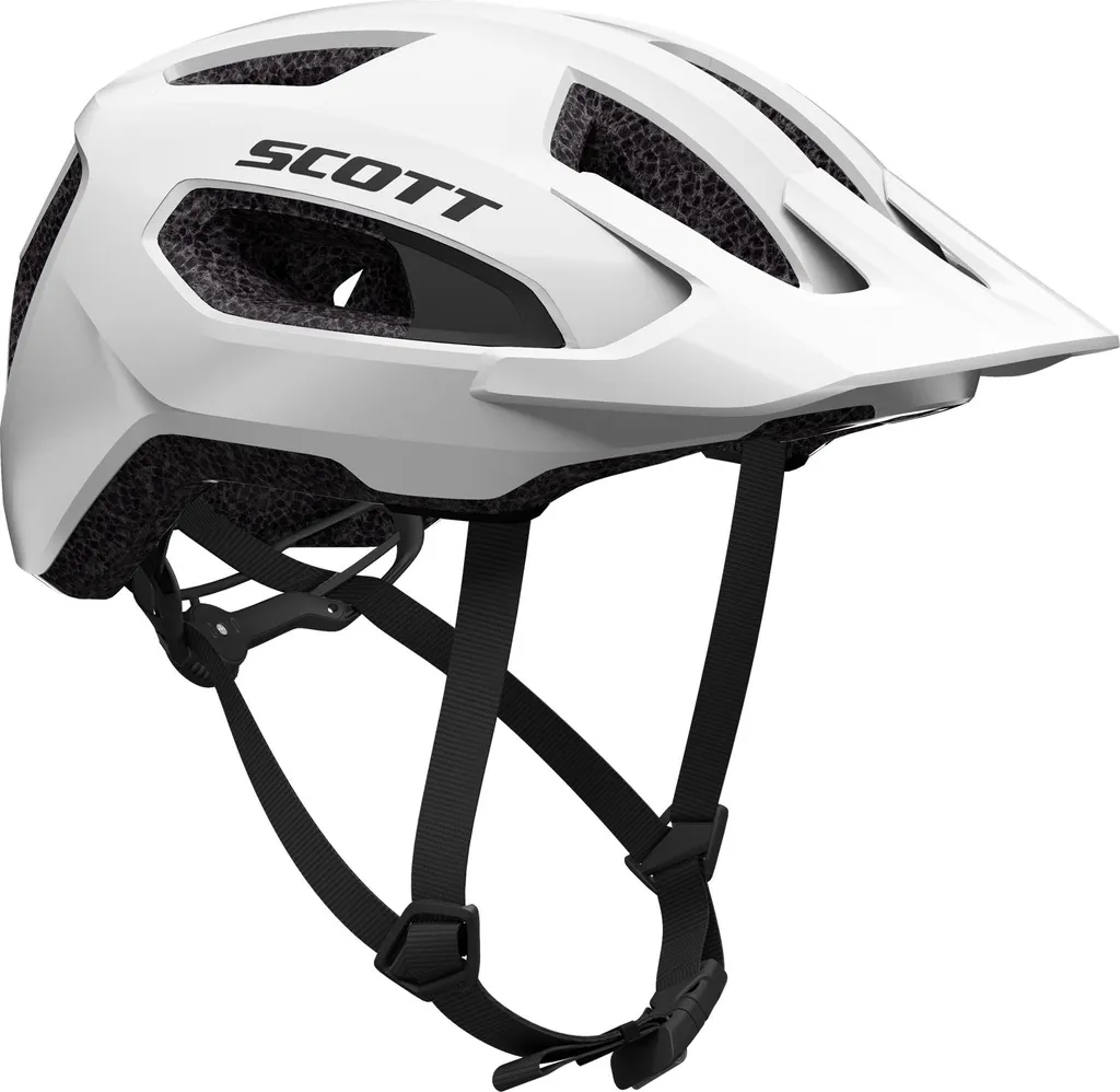 Casque de vélo polyvalent Scott Supra CE Blanc ajustable de 54 à 61 cm