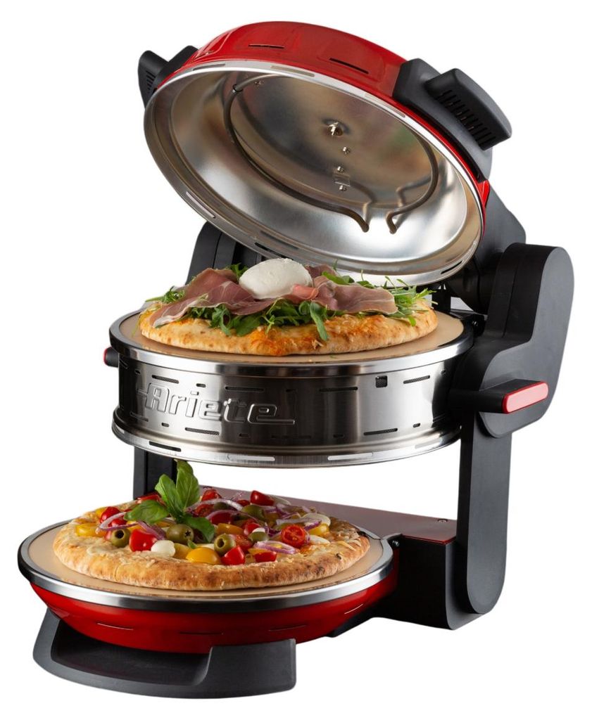 Ariete 0927/00, 2 pizza/pzz, erven, 32 cm, 400 C, Kame, Obrázok produktu 