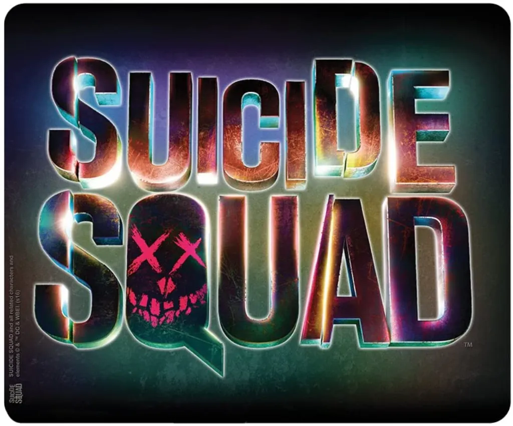 Tapis de souris Suicide Squad Logo : Tapis PC antidérapant DC Comics