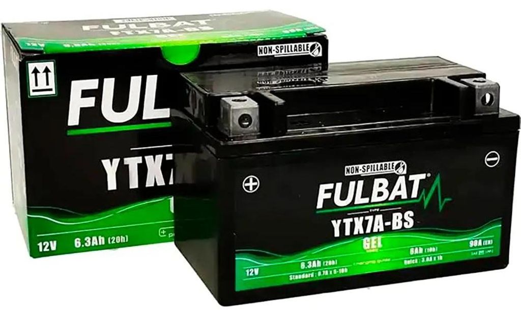 Fulbat Ftx7a-bs Gelbatterie Grün  Grün One Size Produktbild 