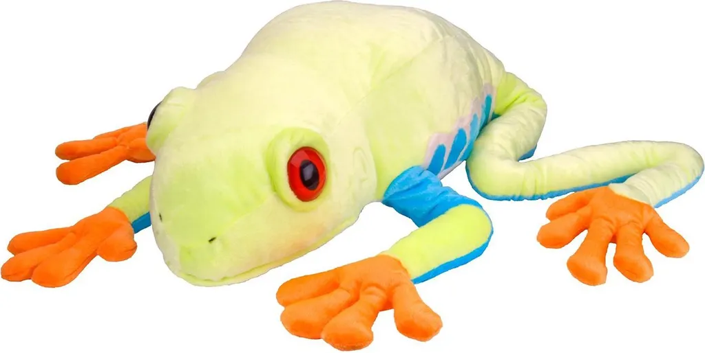 Doudou Grenouille Géant 76 cm - Cadeau Idéal Décoration de Lit Enfant