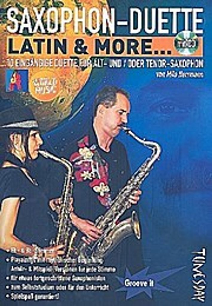 Saxophon-Duette - Latin & more, m. Audio-CD