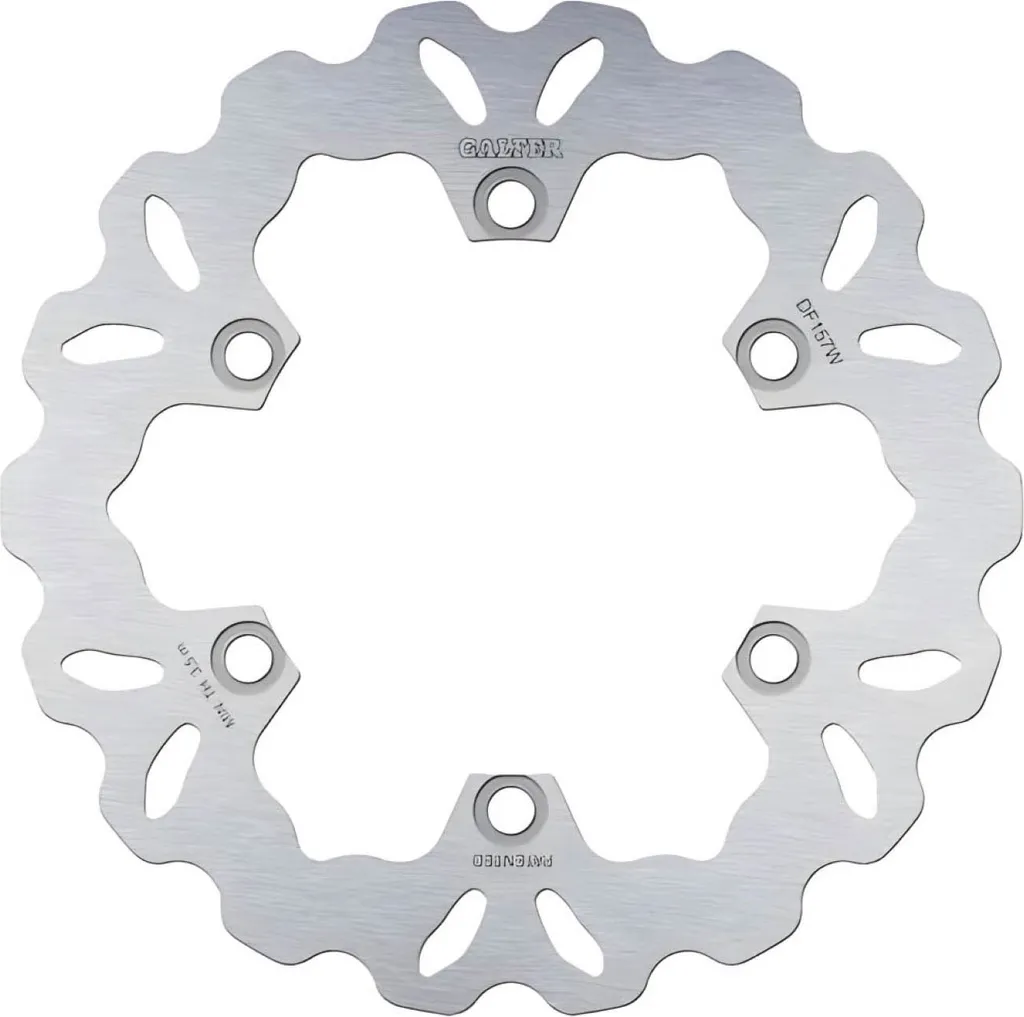 Disque de frein WAVE Galfer rigide 230mm, acier inox pour Kawasaki KLE