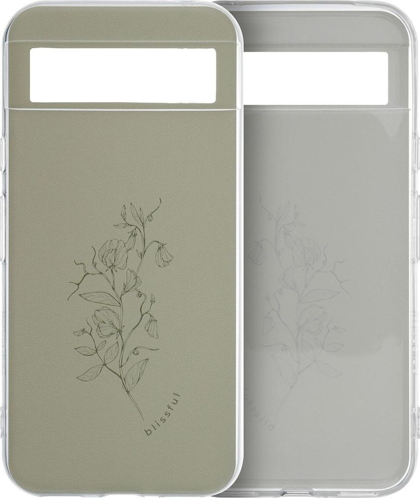 imoshion Design puzdro pre Google Pixel 8a - Floral Green Obrázok produktu 
