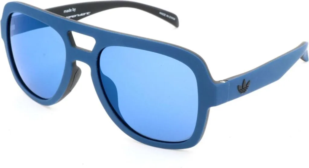 Lunettes de soleil de sport Adidas avec monture légère en noir mat