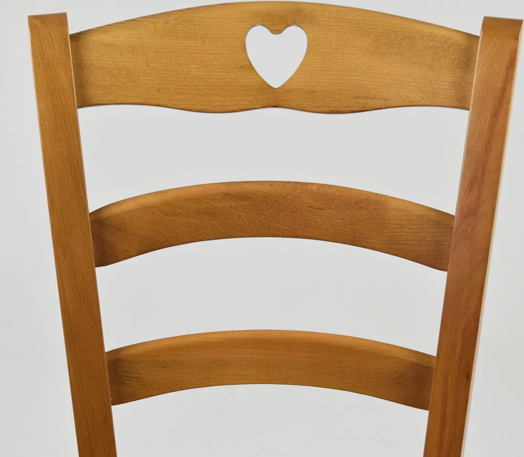 Offerta Sedia Cuore Tommychairs Rovere e Avorio - Già Assemblata - 6