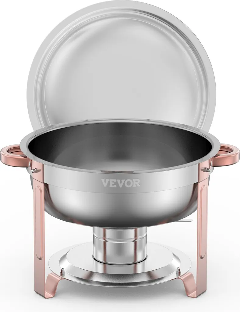 Offerta Set 4 Scaldavivande Oro Rosa 4,7L - Acciaio Inox Prezzo Outlet - 11