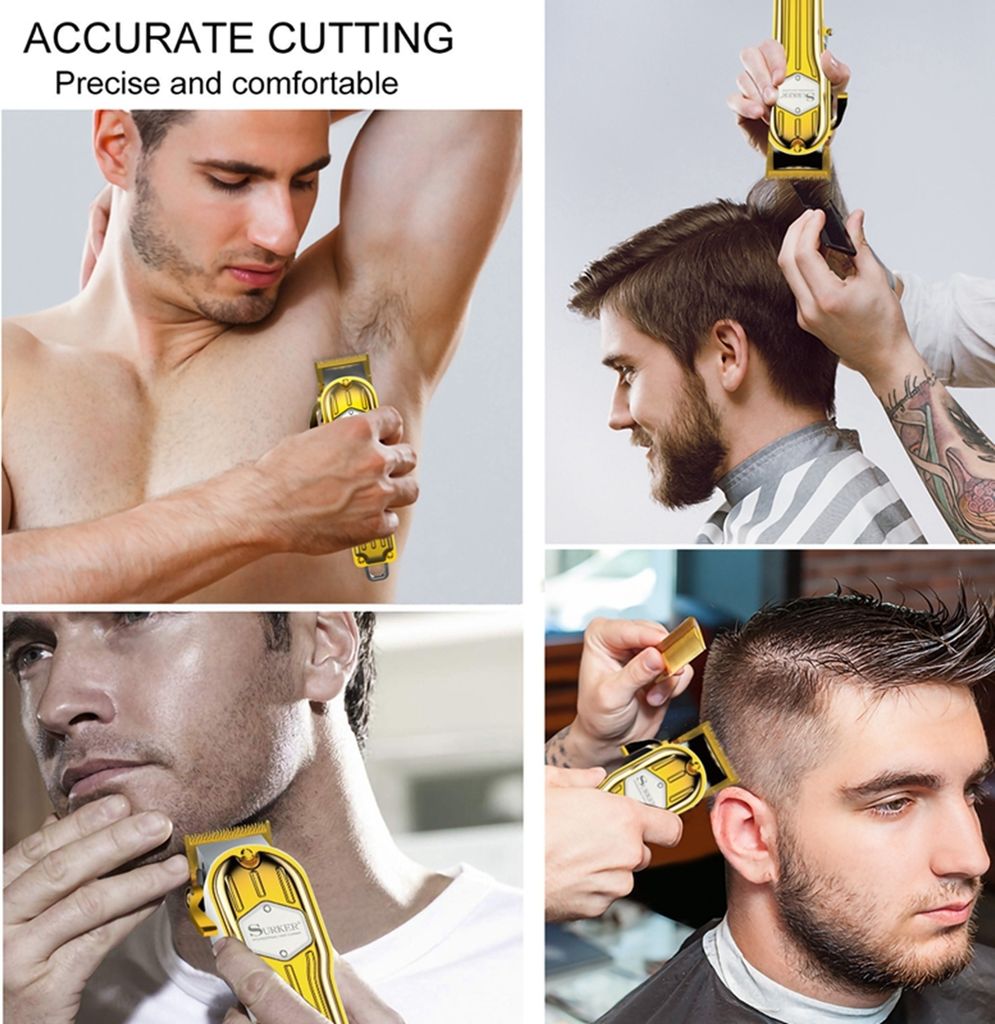 Surker Professional Herren Haarschneider mit Wireless LCD Produktbild 8