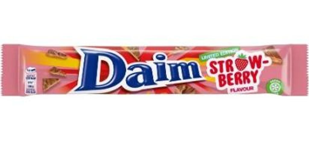 Daim Strawberry Riegel 56g Produktbild 